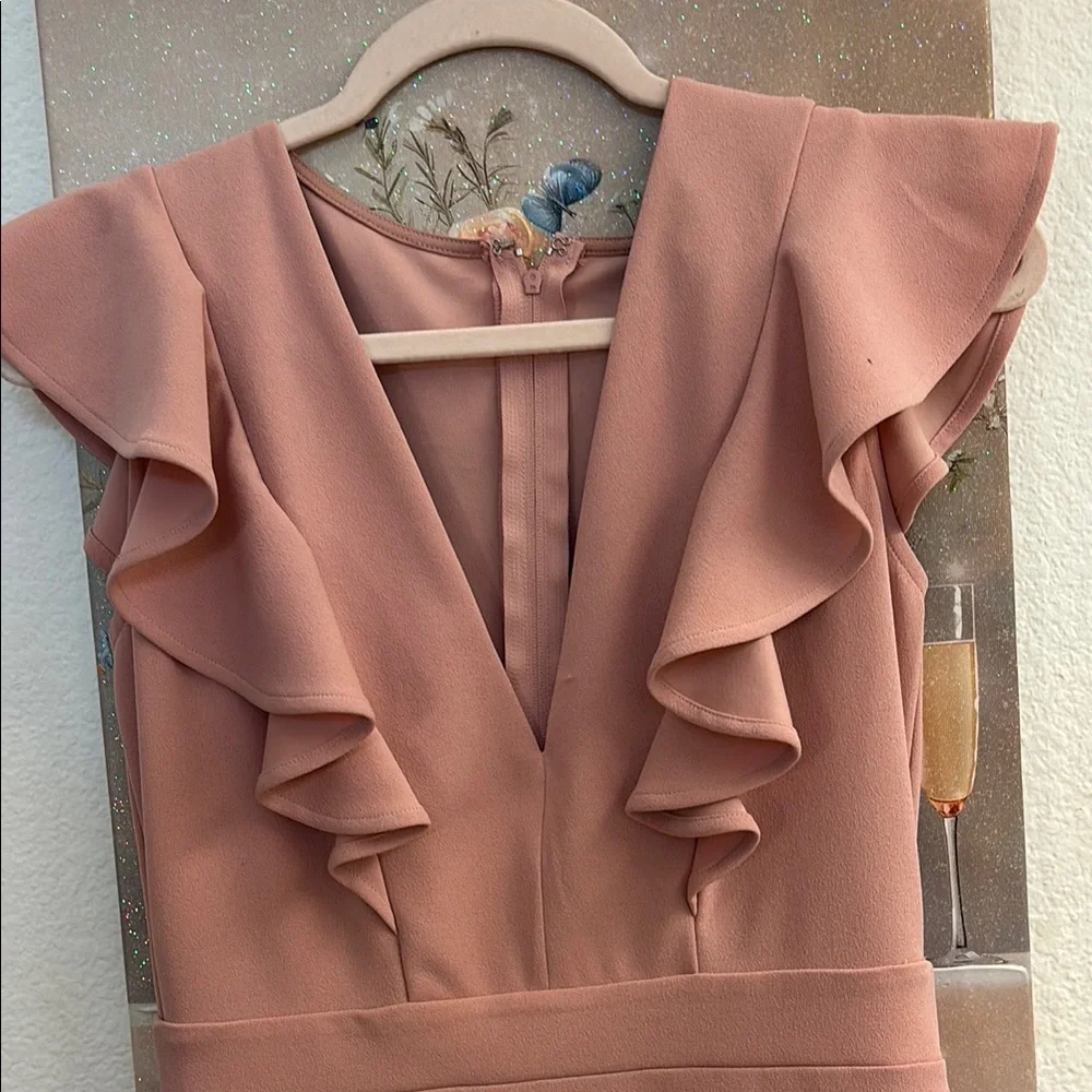 Symphony Blush Pink Dress - Picture 2 of 4